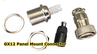 GX12 GX16 GX20 GX 25 কানেক্টর এভিয়েশন প্লাগ এবং সকেট