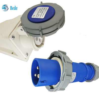 IP67 High Current Plugs And Sockets 32Amp 220~250V With OEM/ODM