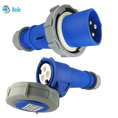 নির্ভরযোগ্য সিঙ্গল ফেজ ইন্ডাস্ট্রিয়াল সকেট - ভোল্টেজ 220V-250V 16A 3Pins ডকিং টাইপ