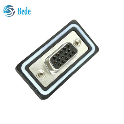 D Sub Connectors for Extreme Temperatures Brass Tin Plated gold Plated Pins IP68 Waterproof -55°C To 125°C