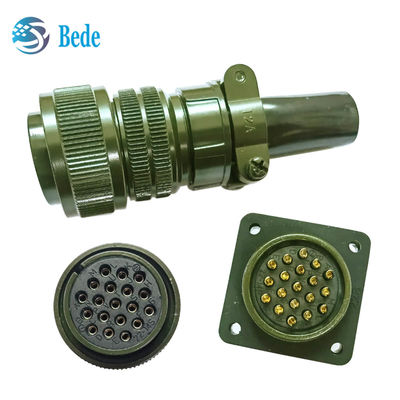 MIL-C-5015-MS3106 স্ট্রেট প্লাগ মিলিটারি বৃত্তাকার সংযোগকারী IP68 জলরোধী