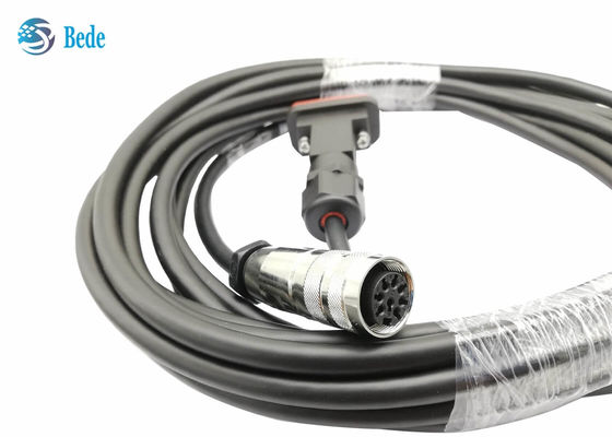 Waterproof HUAWEI AISG Cable  DB9 to M16 8 Pin Female 5 Meters Length