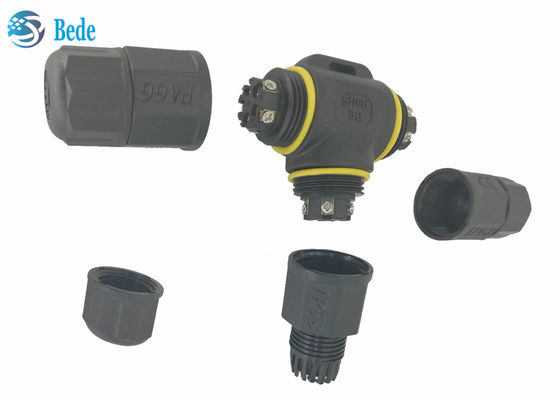T টাইপ 5 পিন জলরোধী বৈদ্যুতিক সংযোগকারী কেবল জংশন বক্স IP68 5 পিন