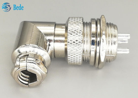 জিংক অ্যালোয় উপাদান Gx16 3 পিন সংযোগকারী প্লাগ এবং সকেট কিট কনকনেক্টর