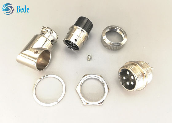 এভিয়েশন জিএক্স১৬ ৫ পিন রাইট অ্যাঙ্গেল সংযোগকারী পুরুষ এবং মহিলা সেট সমস্ত আনুষাঙ্গিক সহ