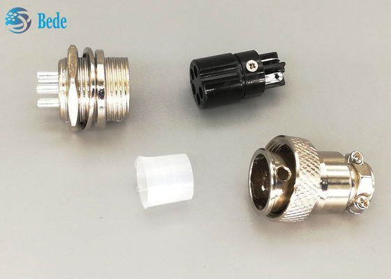 সরাসরি সিলভার প্লেটেড প্লাগ জিএক্স16 এভিয়েশন সংযোগকারী 5 পিন পুরুষ এবং মহিলা