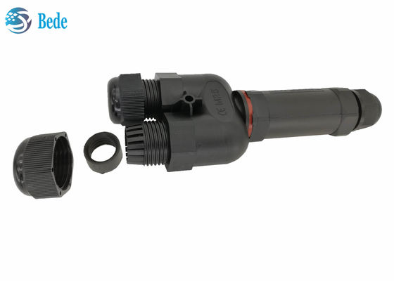 Y টাইপ 3 চ্যানেল 2 3 4 5 পিন জলরোধী বৈদ্যুতিক সংযোগকারী Ip68 250v 16~24a