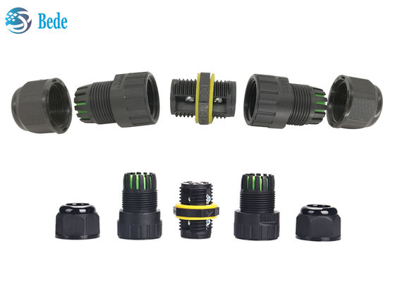 Ip68 M20 2 পিন জলরোধী তারের সংযোগকারী 3 4 5 6 পিন 2 মেরু আউটডোর এবং জলের নিচে ব্যবহারের জন্য