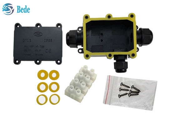 রাস্তার আলো জন্য ভূগর্ভস্থ জলরোধী বৈদ্যুতিক জংশন বক্স 2 3 4 5 6 চ্যানেল 450V