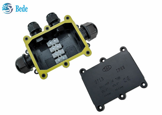 রাস্তার আলো জন্য ভূগর্ভস্থ জলরোধী বৈদ্যুতিক জংশন বক্স 2 3 4 5 6 চ্যানেল 450V