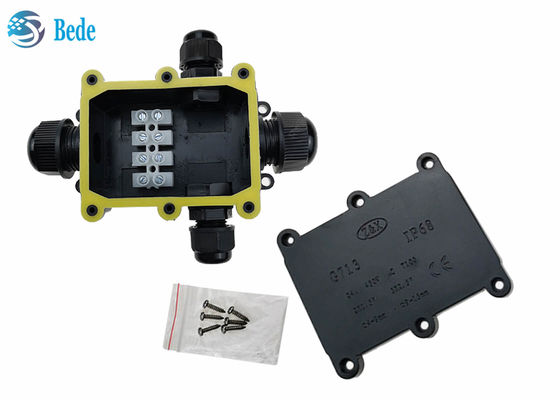 রাস্তার আলো জন্য ভূগর্ভস্থ জলরোধী বৈদ্যুতিক জংশন বক্স 2 3 4 5 6 চ্যানেল 450V