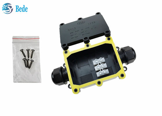 রাস্তার আলো জন্য ভূগর্ভস্থ জলরোধী বৈদ্যুতিক জংশন বক্স 2 3 4 5 6 চ্যানেল 450V