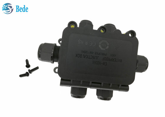 IP68 জলরোধী জংশন বক্স আবহাওয়ারোধী আউটডোর তারের তারের বক্স 6 চ্যানেল 450V