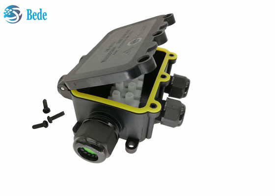 IP68 জলরোধী জংশন বক্স আবহাওয়ারোধী আউটডোর তারের তারের বক্স 6 চ্যানেল 450V