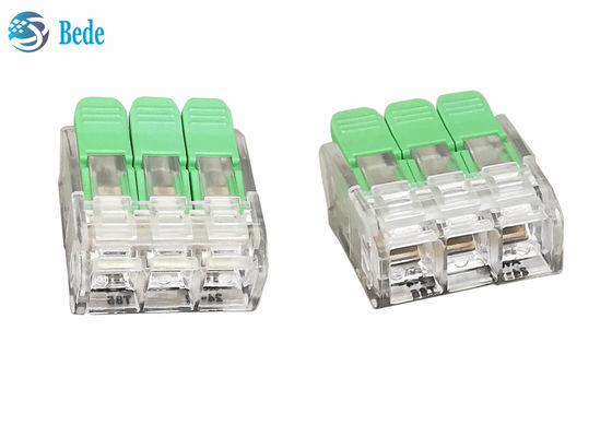 লিভার তারের সংযোগকারী দ্রুত টার্মিনাল ব্লক ৩ পথ ৪৫০V ৩২A OJ263