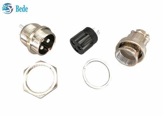 সামনের মাউন্টিং সার্কুলার জিএক্স20 সংযোগকারী পুরুষ ও মহিলা কিট ২~১০ / ১২/ ১৪ / ১৫ পিন