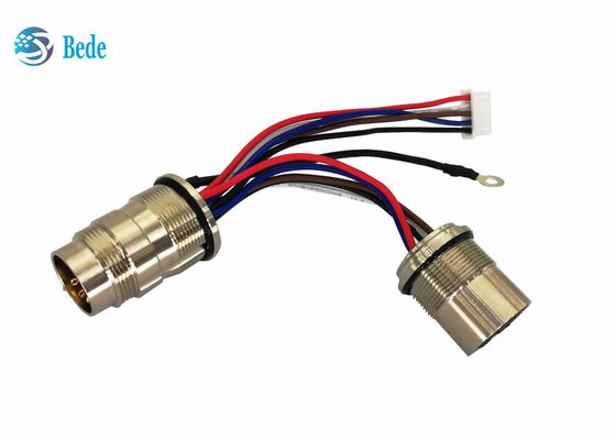 IP68 RET কেবল AISG ফিক্সড সংযোগকারী AISG C485 A5 পুরুষ থেকে A6 মহিলা সংযোগকারী