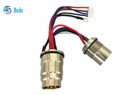 IP68 RET কেবল AISG ফিক্সড সংযোগকারী AISG C485 A5 পুরুষ থেকে A6 মহিলা সংযোগকারী