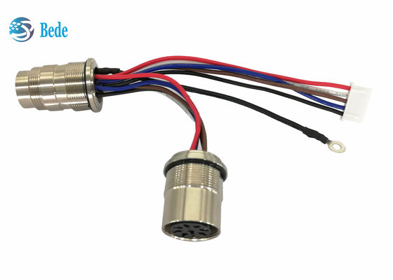 IP68 RET কেবল AISG ফিক্সড সংযোগকারী AISG C485 A5 পুরুষ থেকে A6 মহিলা সংযোগকারী