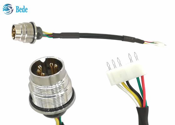 AISG RET ক্যাবল AISG পিছন প্যানেল মাউন্ট পুরুষ যোগাযোগ 5 পিনের জন্য Crimp টার্মিনাল