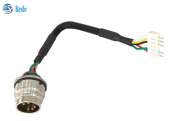 AISG RET ক্যাবল AISG পিছন প্যানেল মাউন্ট পুরুষ যোগাযোগ 5 পিনের জন্য Crimp টার্মিনাল