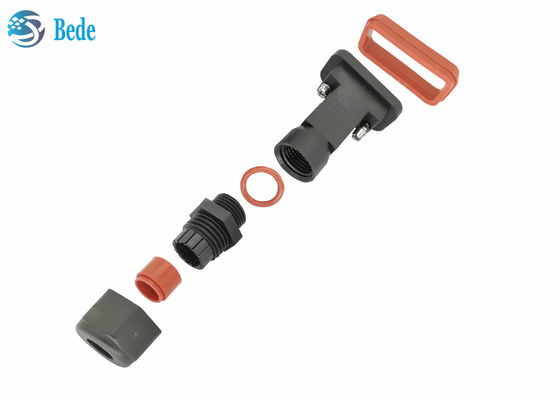 জলরোধী হাউজিং ডি সাব সংযোগকারী AISG কেবল ব্যবহার IP68 PA66 উপাদান