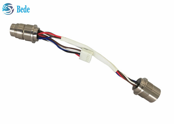 Rear Panel Mounting 3A AISG Inner RET Cables Female To Male Prolonged Shell