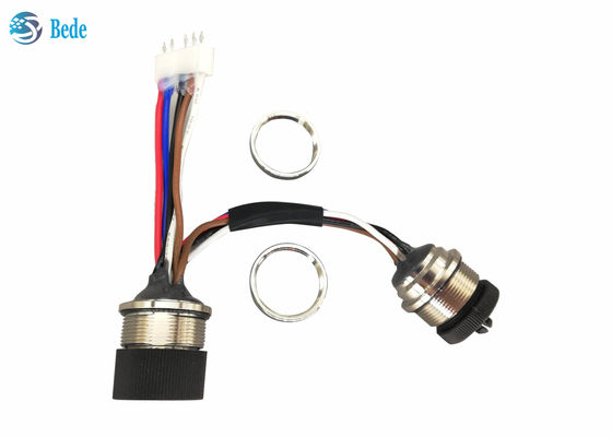 এআইএসজি অভ্যন্তরীণ আরইটি কন্ট্রোল ক্যাবল পুরুষ থেকে মহিলা এবং এসসিএন 2.54-6 পি প্লাগ আইপি 67