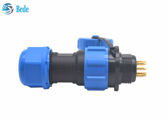 প্যানেল মাউন্ট IP68 ওয়াটারপ্রুফ ক্যাবল সংযোগকারী M21 এভিয়েশন 2 3 4 5C 7 9 12 পিন