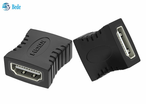 HDMI Female To Female Adapter , Connecting Two HDMI A Male Cables HDMI Converter