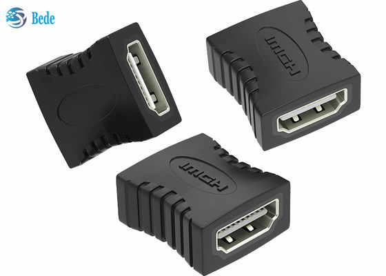 HDMI Female To Female Adapter , Connecting Two HDMI A Male Cables HDMI Converter