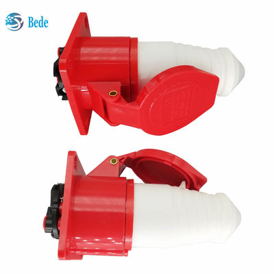 CEE প্লাগ এবং সকেট শিল্প পুরুষ মহিলা সকেট 4 পিন 3P+N 380-415V 16Amp