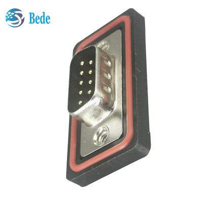 চরম তাপমাত্রা প্রতিরোধের ডি সাব 9 কঠোর পরিবেশের জন্য পুরুষ সংযোগকারী