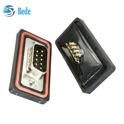 চরম তাপমাত্রা প্রতিরোধের ডি সাব 9 কঠোর পরিবেশের জন্য পুরুষ সংযোগকারী