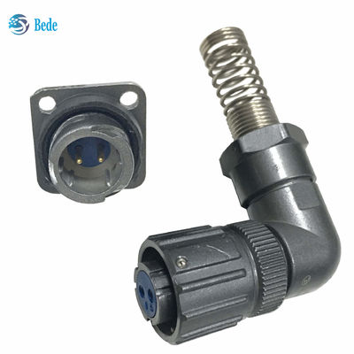 ইন্ডাস্ট্রিয়াল সার্কুলার সংযোগকারী FQ 14 সিরিজ জলরোধী সামরিক শিল্প