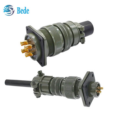 MIL-C-5015 স্ট্যান্ডার্ড MS-3102 বক্স মাউন্টিং রিসেপ্ট্যাকল হেভি-ডিউটি সার্কুলার কানেক্টর