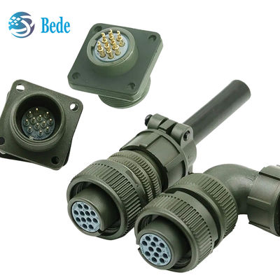 MIL-C-5015-MS3106 স্ট্রেট প্লাগ মিলিটারি বৃত্তাকার সংযোগকারী IP68 জলরোধী