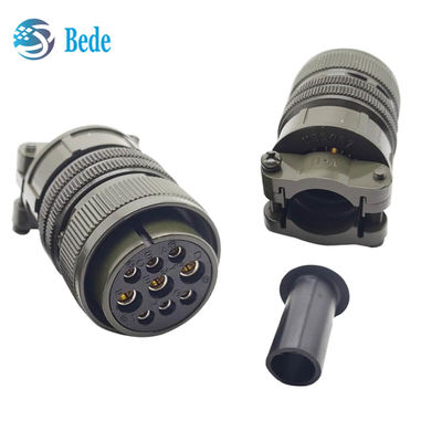 MIL-C-5015-MS3106 স্ট্রেট প্লাগ মিলিটারি বৃত্তাকার সংযোগকারী IP68 জলরোধী