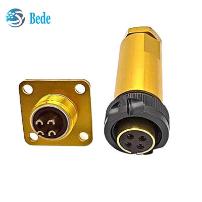 রাশিয়ান স্ট্যান্ডার্ড পিসি সিরিজ এমআইএল সার্কুলার সংযোগকারী ক্যাবল প্লাগ সহ লেজ এবং সকেট