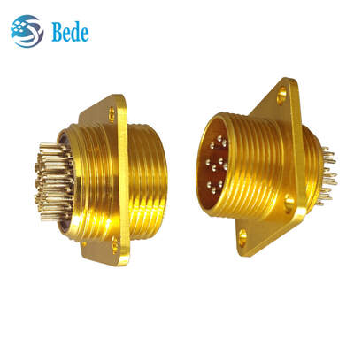 রাশিয়ান স্ট্যান্ডার্ড পিসি সিরিজ এমআইএল সার্কুলার সংযোগকারী ক্যাবল প্লাগ সহ লেজ এবং সকেট