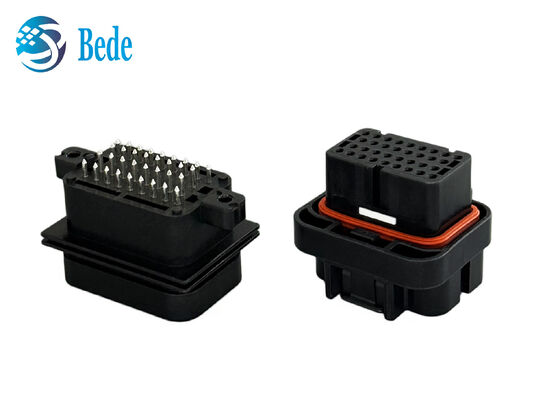 34 পিন স্বয়ংচালিত ECU সংযোগকারী জলরোধী প্লাগ এবং সকেট TE 4-1437290-0 এবং 2-6447232-3 এর সাথে সামঞ্জস্যপূর্ণ