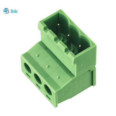 Plug-in Terminal Block Wire To Wire Male 300V 10A Alternative IC 2.5/ x-ST-5.08