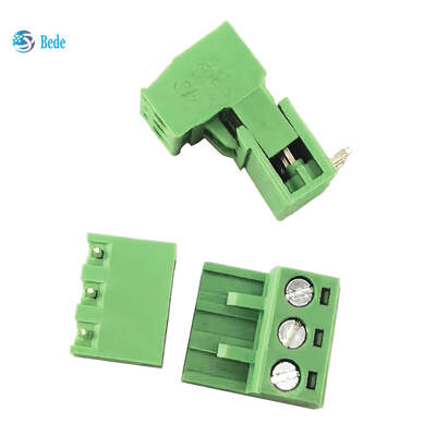  2EDGK-5.08 Straight Pin PCB Header PCB Terminal Block Green 2~24pins 320V 15A
