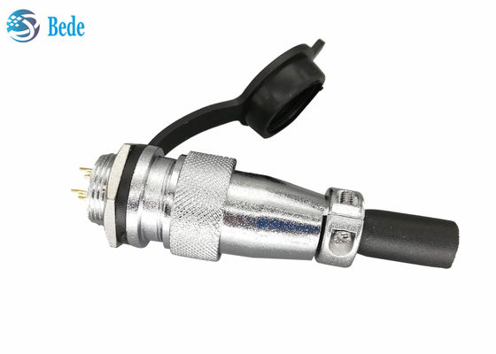 BEDE ডাস্ট কভার ৫ ৬ ৭ পিন বৃত্তাকার সংযোগকারী ৫এ ৫০০ভি WS16