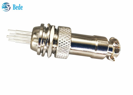 পিসিবি ওয়েল্ডিং মডেল Gx12 এভিয়েশন সংযোগকারী 2 ~ 7 পিন প্যানেল মাউন্ট সংযোগকারী 3A 200V