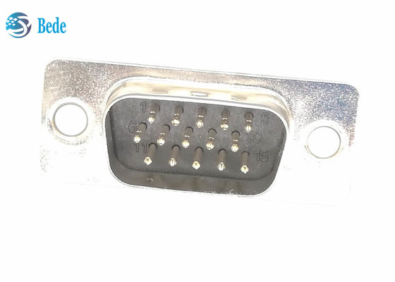 BEDE D সাব কানেক্টর ১৫ পিন ডি সাব ডিবি ১৫ পুরুষ সংযোগকারী ঢালাই প্রকার ৫এ