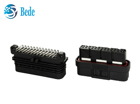 AMP 1473712-2 26-পিন 2 সারি সুপারসিল অটোমোটিভ ECU সংযোগকারী 7-স্লট 6473711-1