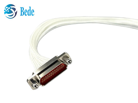 J30J‐25ZKP-30 25Pin Micro-D Connector with 30cm Cable Solder-Termined J30J-25TJS